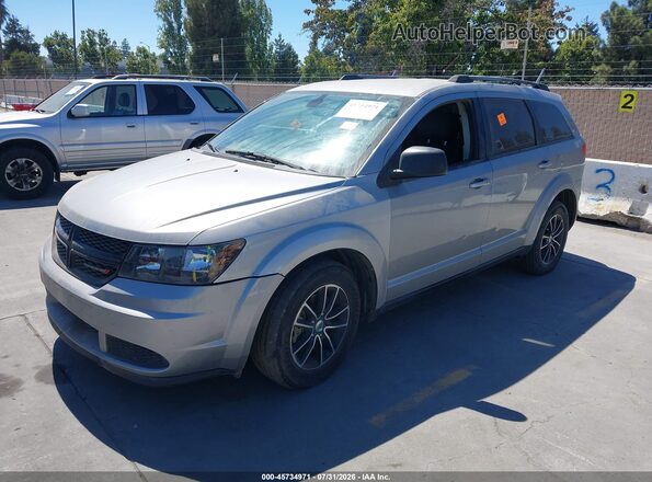 3C4PDCAB2JT427740 2018 DODGE JOURNEY Gray Передня ліва чверть