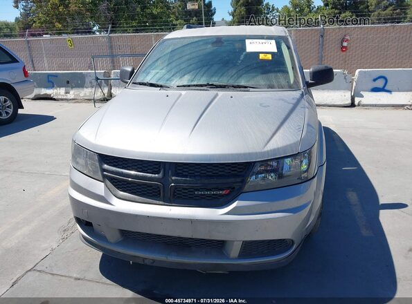 3C4PDCAB2JT427740 2018 DODGE JOURNEY Gray Вид щитка приладів
