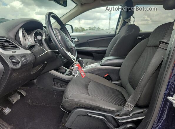 3C4PDCAB2JT498758 2018 DODGE JOURNEY Blue Vista interior delantera