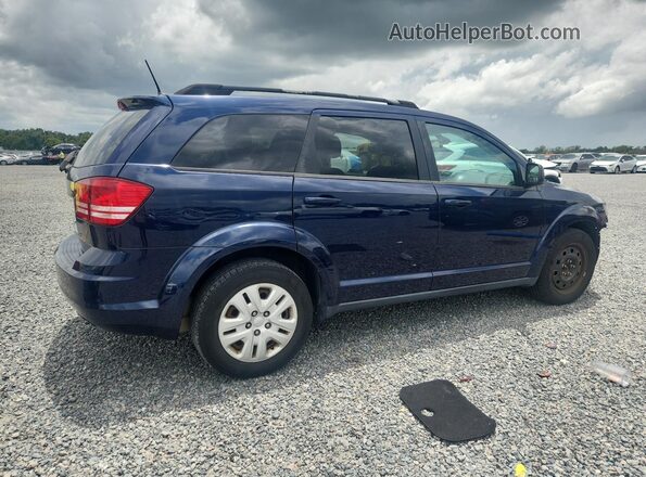 3C4PDCAB2JT498758 2018 DODGE JOURNEY Blue Trasero derecho