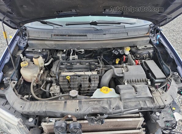 3C4PDCAB2JT498758 2018 DODGE JOURNEY Blue Vista del compartimento del motor