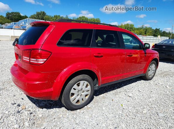 3C4PDCAB2JT517485 2018 DODGE JOURNEY Red Հետևի աջ