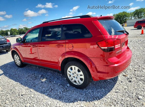 3C4PDCAB2JT517485 2018 DODGE JOURNEY Red Հետևի ձախ