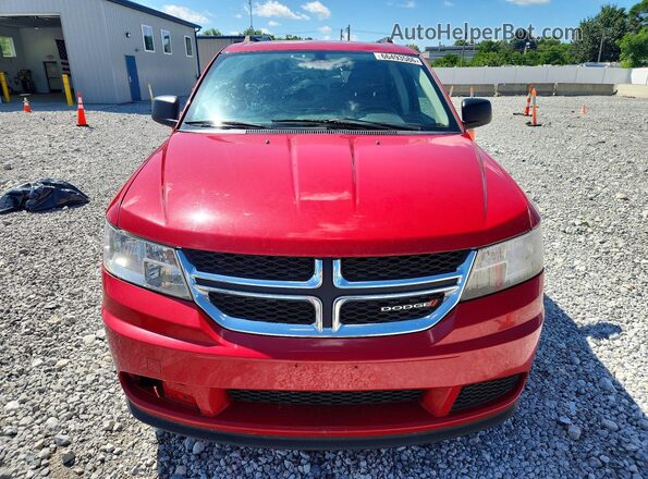 3C4PDCAB2JT517485 2018 DODGE JOURNEY Red Դիմացի տեսք