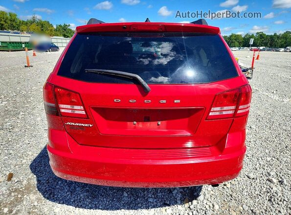 3C4PDCAB2JT517485 2018 DODGE JOURNEY Red Հետևի տեսք