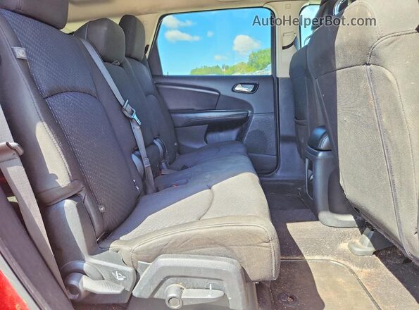 3C4PDCAB2JT517485 2018 DODGE JOURNEY Red Սալոնի հետևի տեսք