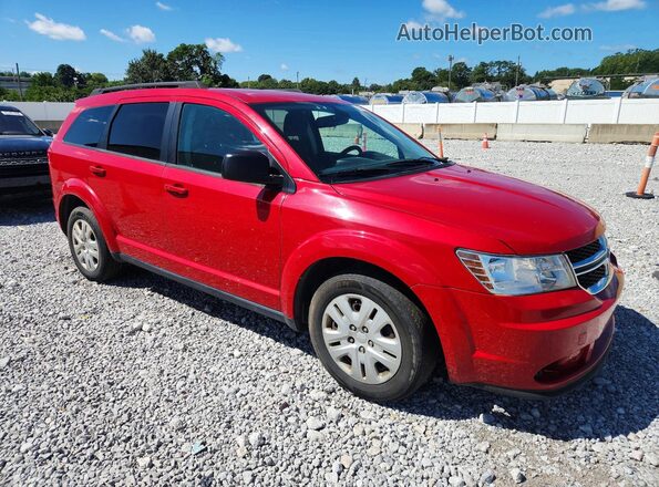 3C4PDCAB2JT517485 2018 DODGE JOURNEY Red Առջևի աջ