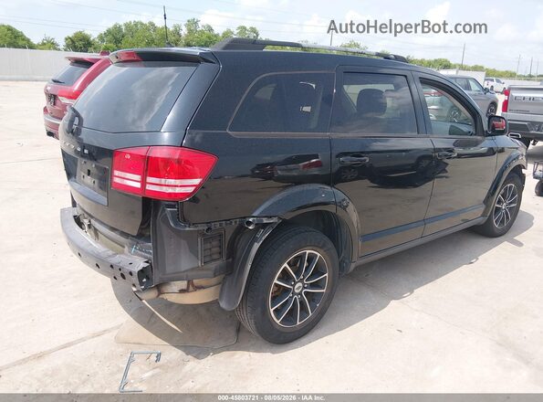 3C4PDCAB2JT518880 2018 DODGE JOURNEY Black უკანა მარჯვენა