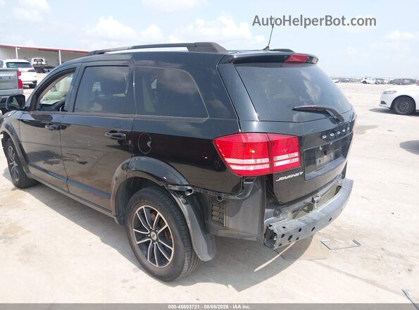 3C4PDCAB2JT518880 2018 DODGE JOURNEY Black უკანა მარცხენა