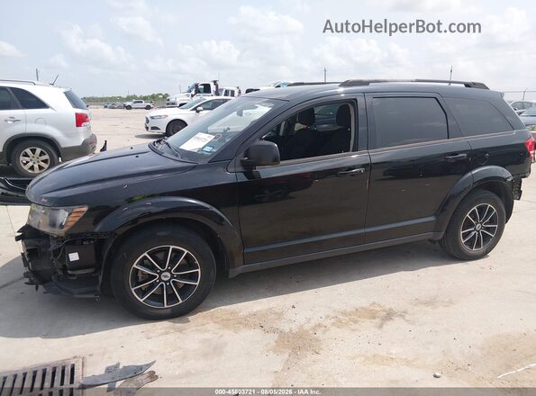 3C4PDCAB2JT518880 2018 DODGE JOURNEY Black სალონის 360-გრადუსიანი ხედი