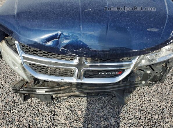3C4PDCAB2JT531628 2018 DODGE JOURNEY Blue ძრავის განყოფილების ხედი