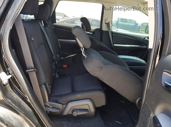 3C4PDCAB2LT226343 2020 DODGE JOURNEY Black უკანა სალონის ხედი