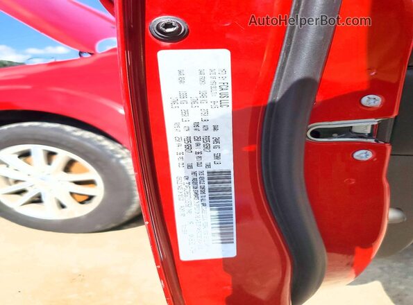 3C4PDCAB3GT115760 2016 DODGE JOURNEY Красный Вид подкапотного пространства