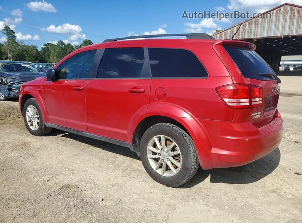 3C4PDCAB3GT115760 2016 DODGE JOURNEY Красный Задняя левая четверть