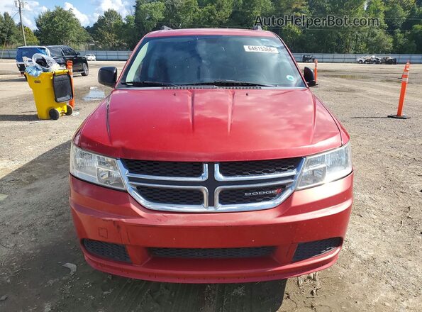 3C4PDCAB3GT115760 2016 DODGE JOURNEY Красный Вид спереди