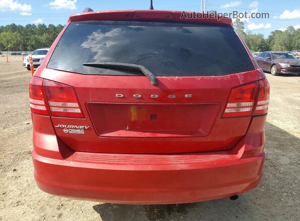 3C4PDCAB3GT115760 2016 DODGE JOURNEY Красный Вид сзади