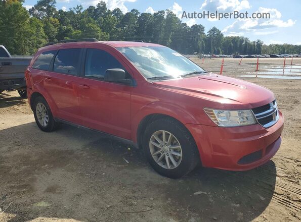 3C4PDCAB3GT115760 2016 DODGE JOURNEY Красный Передняя правая четверть