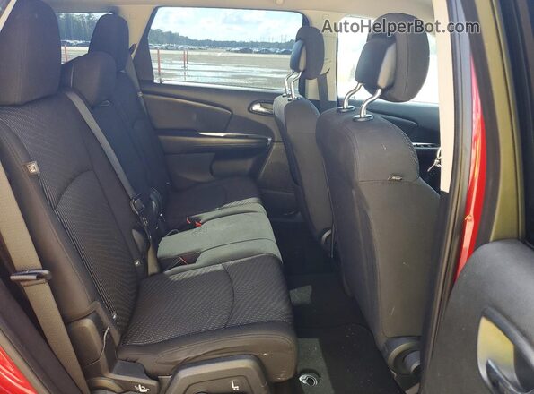 3C4PDCAB3GT115760 2016 DODGE JOURNEY Красный Вид задних сидений