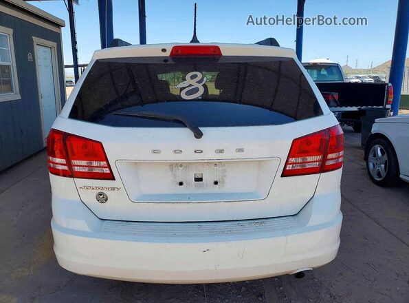 3C4PDCAB3GT171777 2016 DODGE JOURNEY Белый Вид сзади