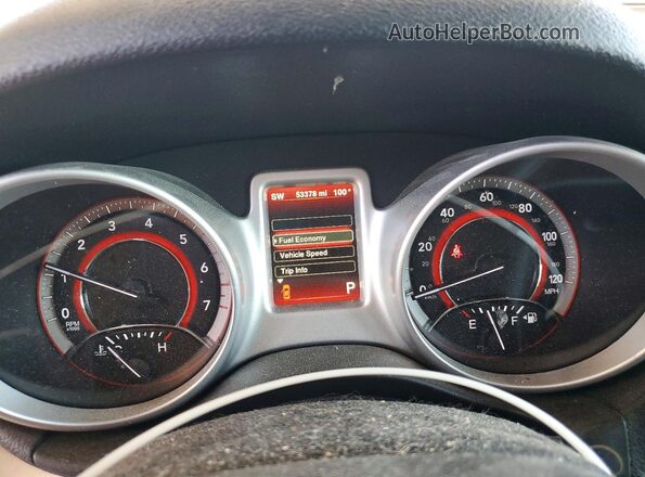 3C4PDCAB3GT171777 2016 DODGE JOURNEY Белый Вид щитка приборов