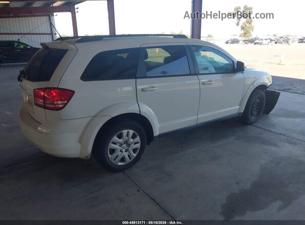 3C4PDCAB3GT230455 2016 DODGE JOURNEY White Tył prawy