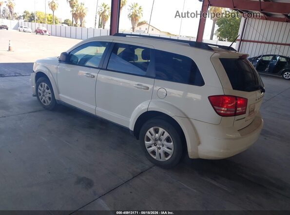 3C4PDCAB3GT230455 2016 DODGE JOURNEY White Tył lewy