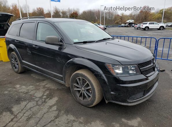 3C4PDCAB3HT568259 2017 DODGE JOURNEY Черный Передняя правая четверть