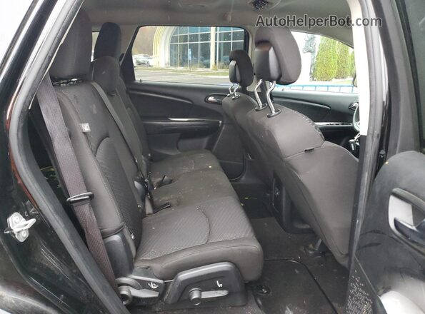 3C4PDCAB3HT568259 2017 DODGE JOURNEY Черный Вид задней части салона