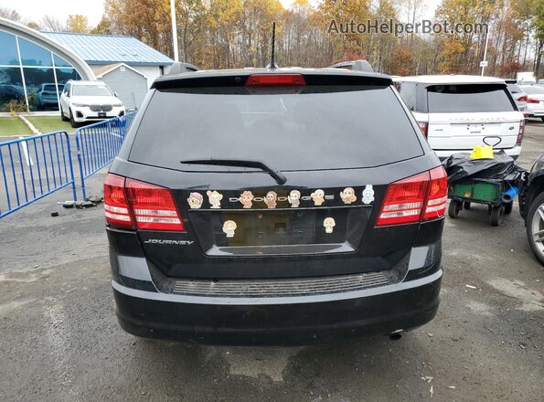 3C4PDCAB3HT568259 2017 DODGE JOURNEY Черный Вид сзади