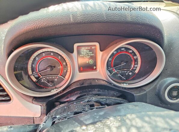 3C4PDCAB3HT587572 2017 DODGE JOURNEY Charcoal Vista del cuadro de instrumentos