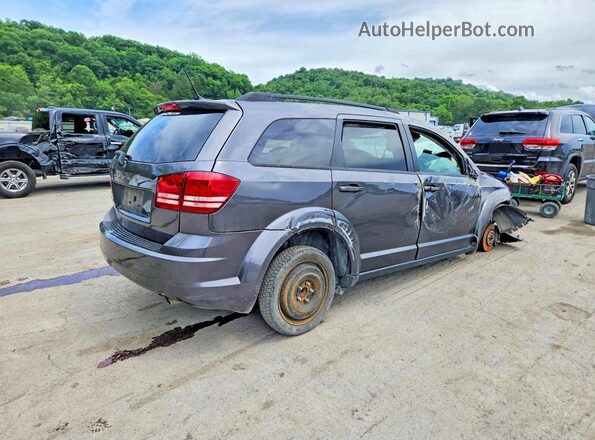 3C4PDCAB3HT587572 2017 DODGE JOURNEY Charcoal Trasero derecho