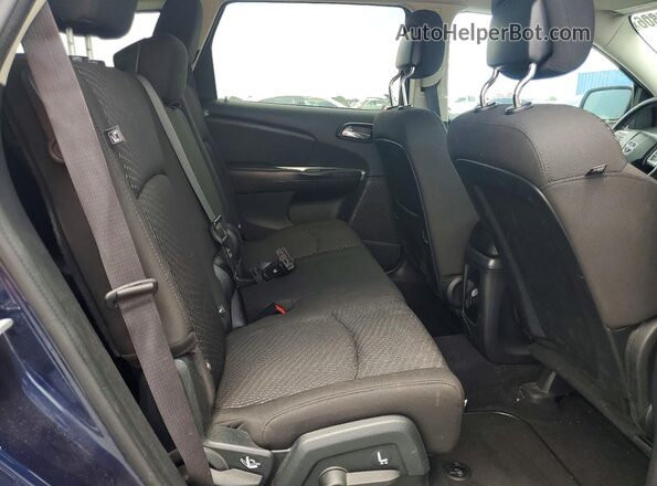 3C4PDCAB3HT590231 2017 DODGE JOURNEY Blue Հետևի նստատեղերի տեսք