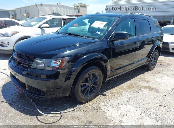 3C4PDCAB3HT705135 2017 DODGE JOURNEY Black Առջևի ձախ երեք քառորդ տեսարան