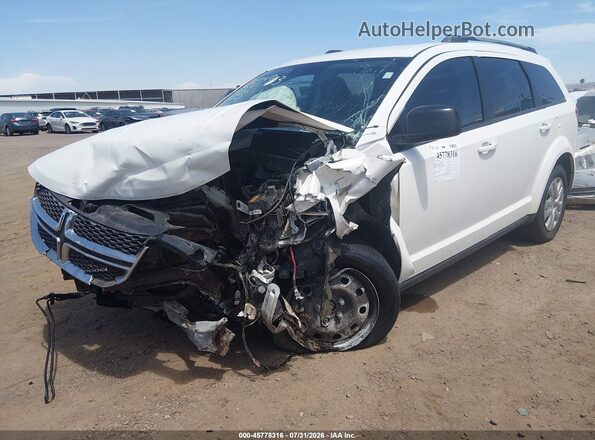 3C4PDCAB3HT706740 2017 DODGE JOURNEY White Front left