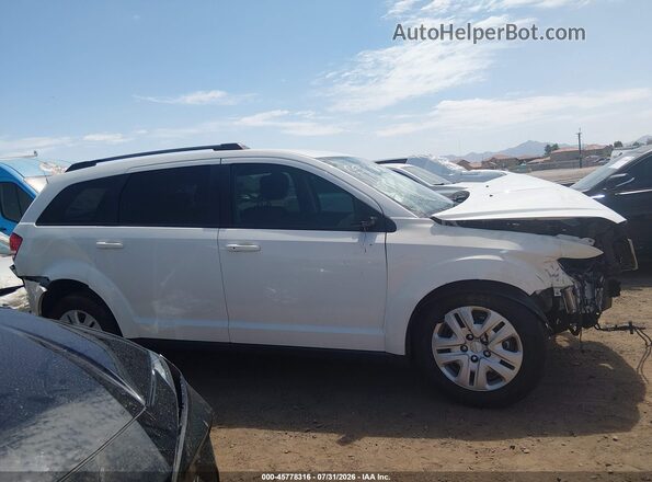 3C4PDCAB3HT706740 2017 DODGE JOURNEY White Rear interior view