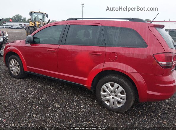 3C4PDCAB3JT141282 2018 DODGE JOURNEY Red Панорамний вид салону 360°