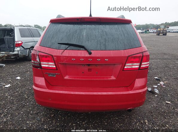 3C4PDCAB3JT141282 2018 DODGE JOURNEY Red 