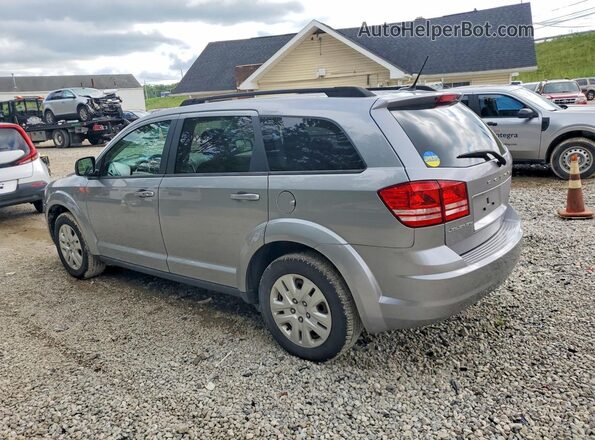 3C4PDCAB3JT188876 2018 DODGE JOURNEY Silver Trasero izquierdo