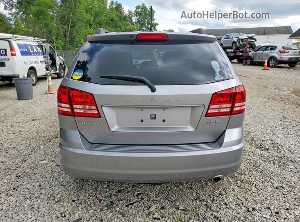 3C4PDCAB3JT188876 2018 DODGE JOURNEY Silver Vista trasera