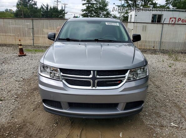 3C4PDCAB3JT188876 2018 DODGE JOURNEY Silver Vista frontal