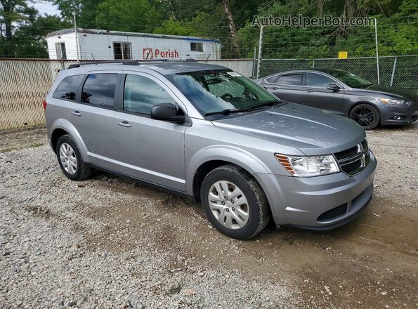 3C4PDCAB3JT188876 2018 DODGE JOURNEY Silver Delantero derecho