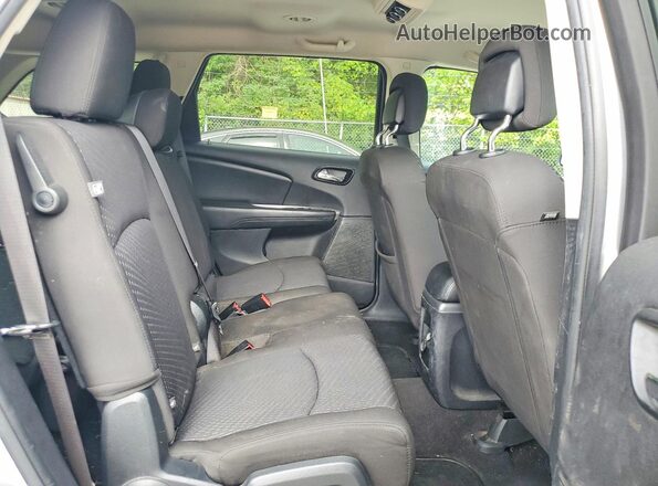3C4PDCAB3JT188876 2018 DODGE JOURNEY Silver Vista interior trasera