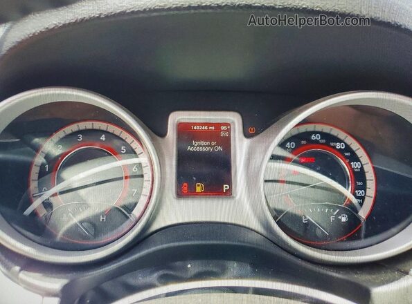 3C4PDCAB3JT236408 2018 DODGE JOURNEY Черный Вид щитка приборов