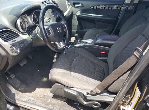 3C4PDCAB3JT236408 2018 DODGE JOURNEY Черный Вид салона спереди