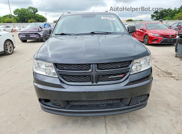 3C4PDCAB3JT236408 2018 DODGE JOURNEY Черный Вид спереди