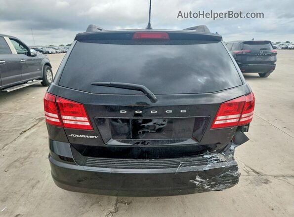 3C4PDCAB3JT236408 2018 DODGE JOURNEY Черный Вид сзади