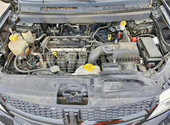 3C4PDCAB3JT236408 2018 DODGE JOURNEY Черный Вид подкапотного пространства