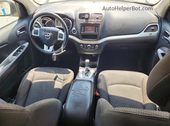 3C4PDCAB3JT243617 2018 DODGE JOURNEY White Вид панелі приладів