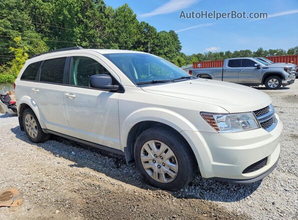 3C4PDCAB3JT243617 2018 DODGE JOURNEY White Передня права чверть