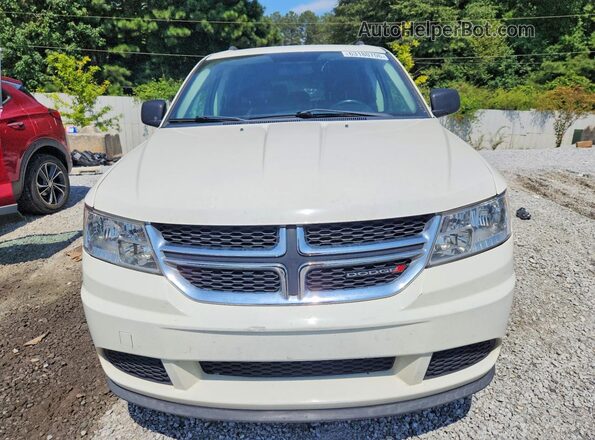 3C4PDCAB3JT243617 2018 DODGE JOURNEY White Вид спереду